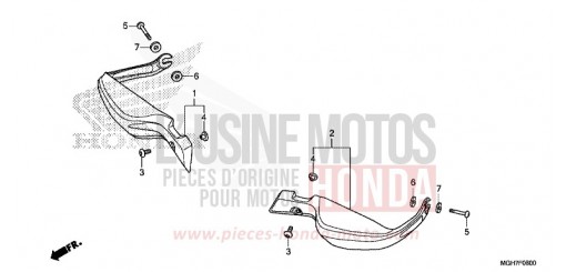PROTEGE-DOIGTS VFR1200XDF de 2015